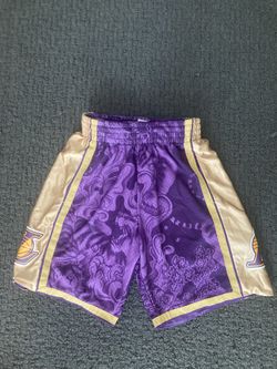 Mitchell And Ness Lakers Chinese New Year Shorts Size Small