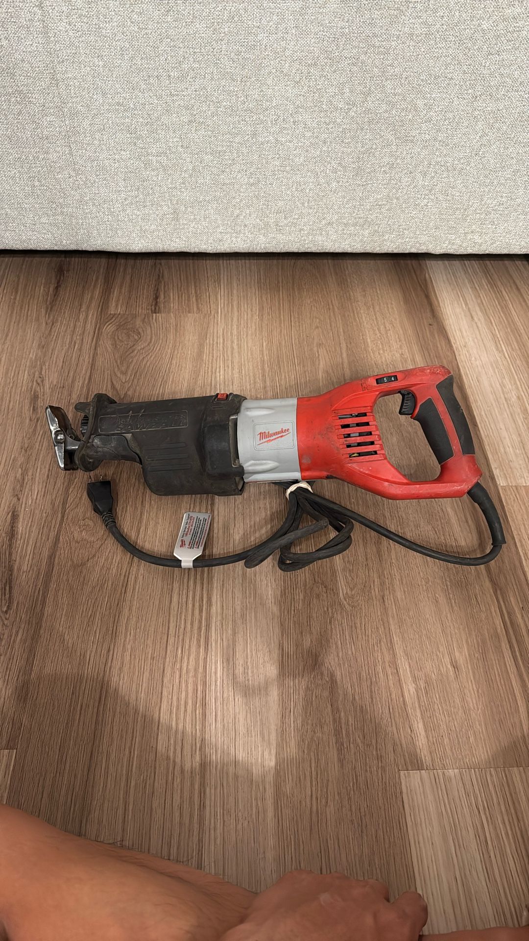 Milwaukee 15 Amp 1-1/4 in. Stroke Orbital SUPER SAWZALL Reciprocating Saw