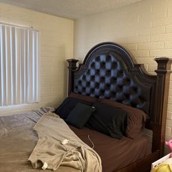 Kings Size Bed Frame W Mattress 