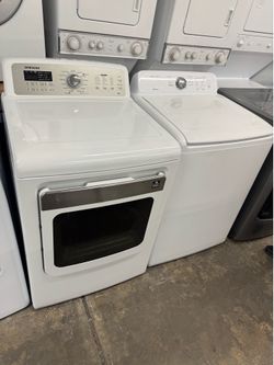 Used Samsung Washer and Gas Dryer Top Load