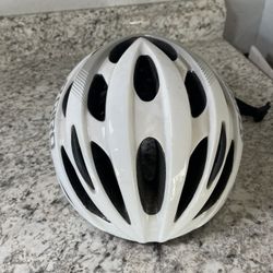 White Bike Kid Helmet 