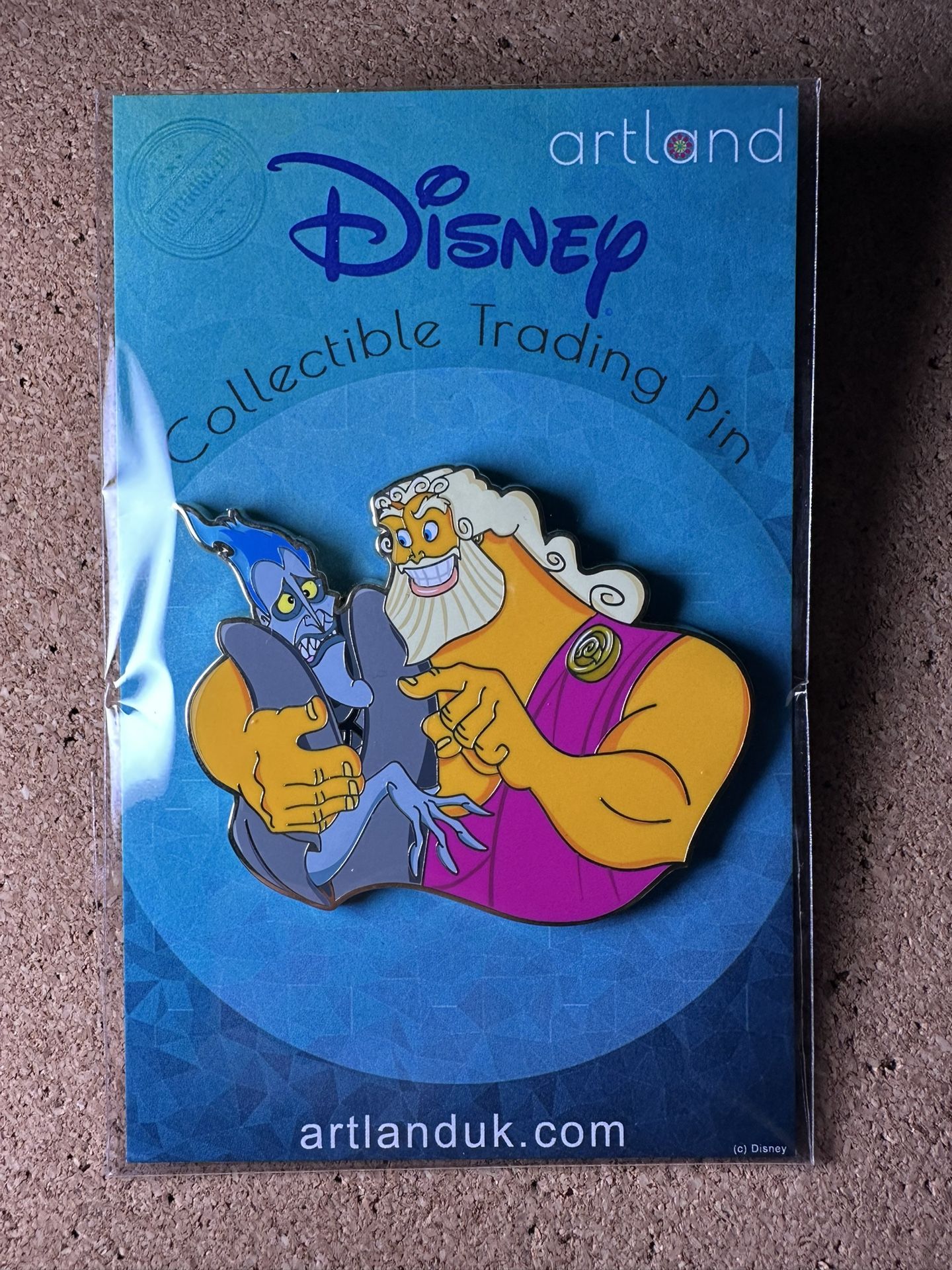 Disney Pin Artland LE 250 Hercules Villain Hades and Zeus