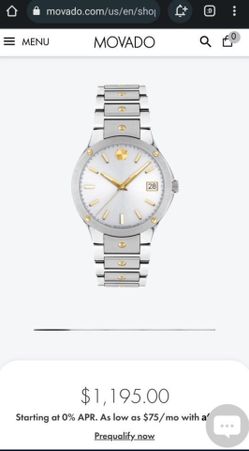 Movado Watch For Women