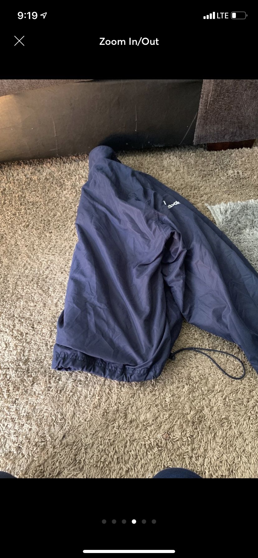 Vintage Reebok jacket sz m in good condition