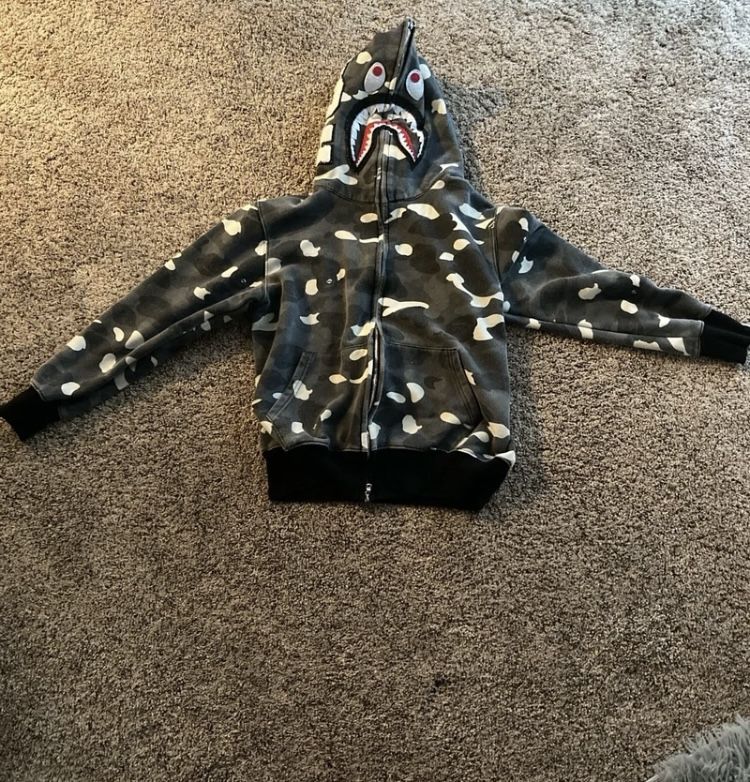 Grey Bape Jacket