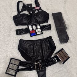 New Xs/s forplsy black starwars costume outfit lingerie festival space rave set