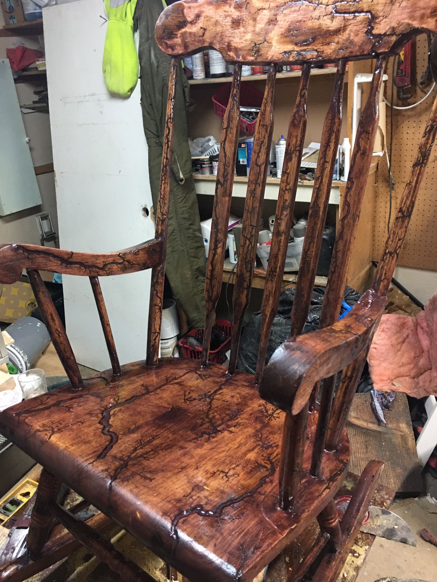 One of a kind rocking chair