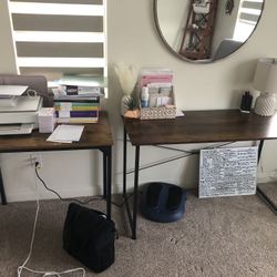 Two Matching Desk $60