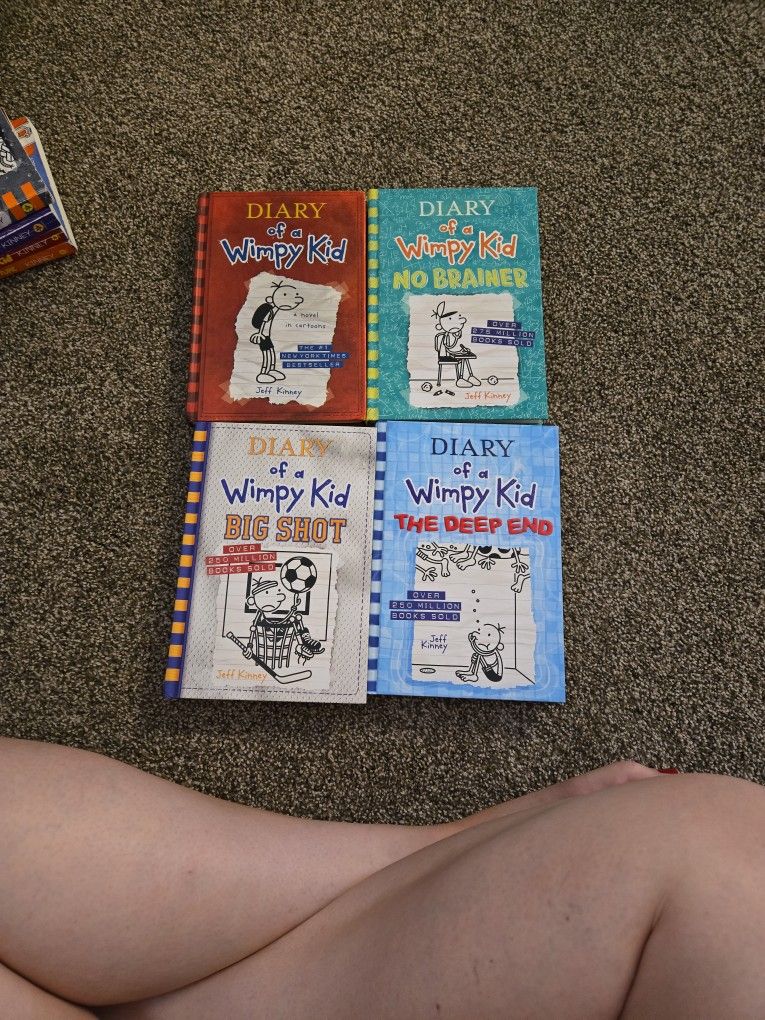 Hard Back Diary Of Wimpy Kid Books 
