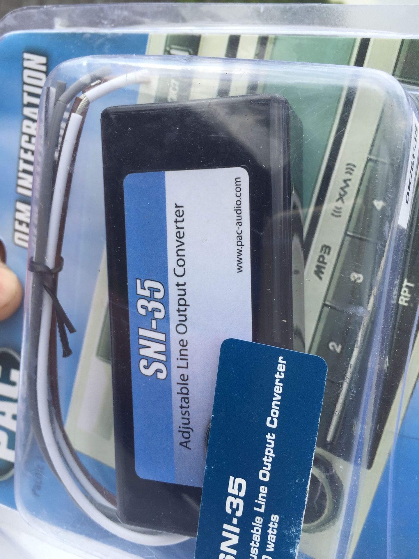 PAC SNI-35 Adjustable 2-Channel Line Out Converter