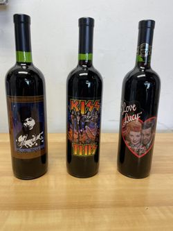 Rare Celebrity Cellars Bottles $125 Each 