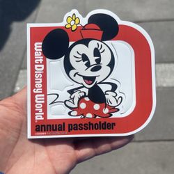 Walt Disney World Annual Passholder Magnet