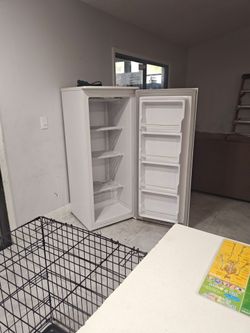 Upright Deep Freezer – Clean, Works Perfect – Ready to Use ❄️