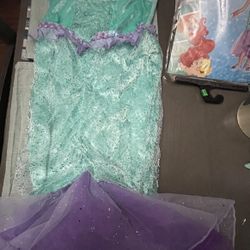 Little Mermaid Dress Size Medium 8-10
