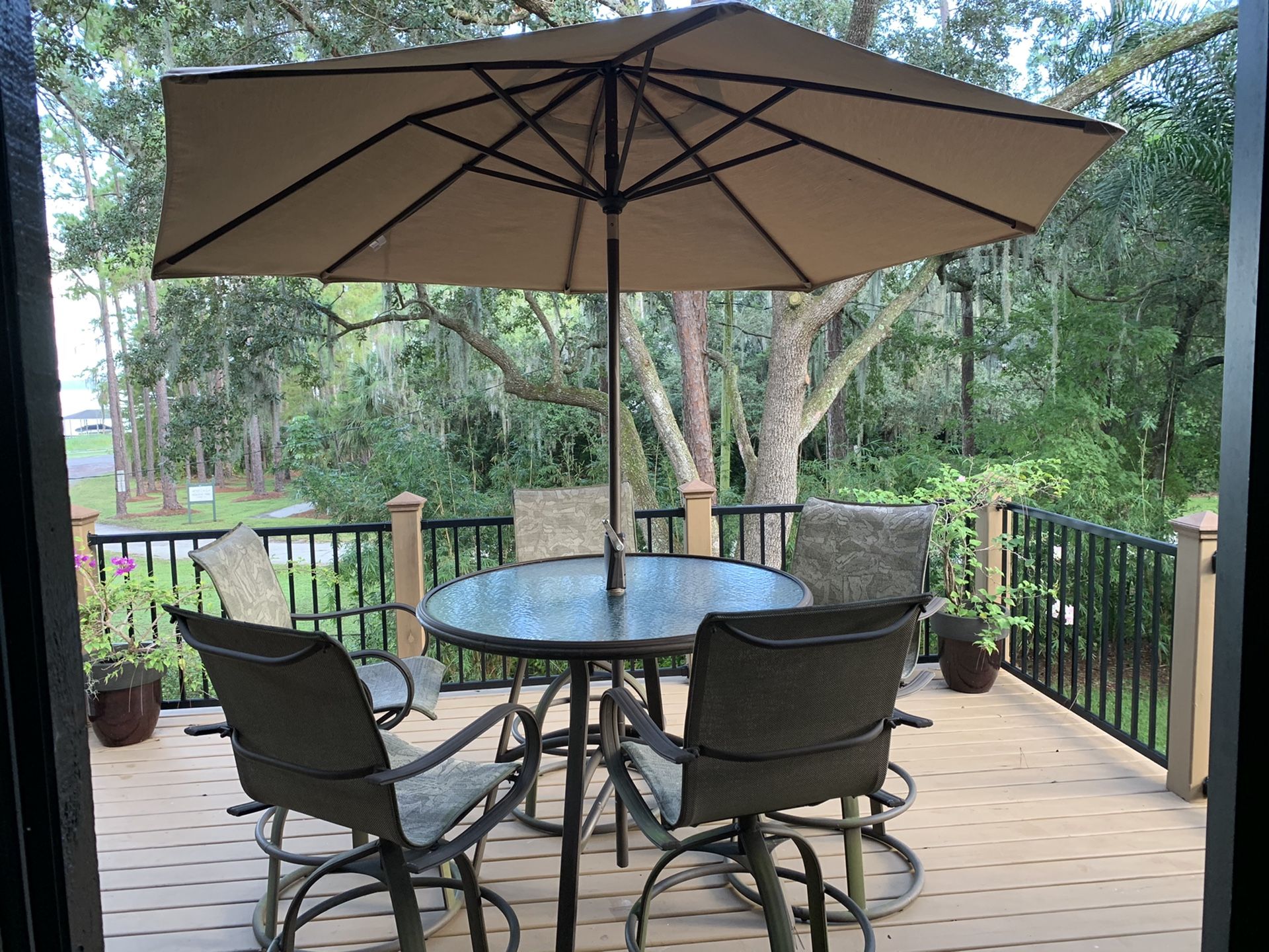 Quality Aluminum Patio Set - When we bought it new it was $2000