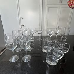 Glassware collection