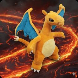 VINTAGE RARE POKÉMON CHARIZARD PLUSH TOY 1997 GAME FREAK 
