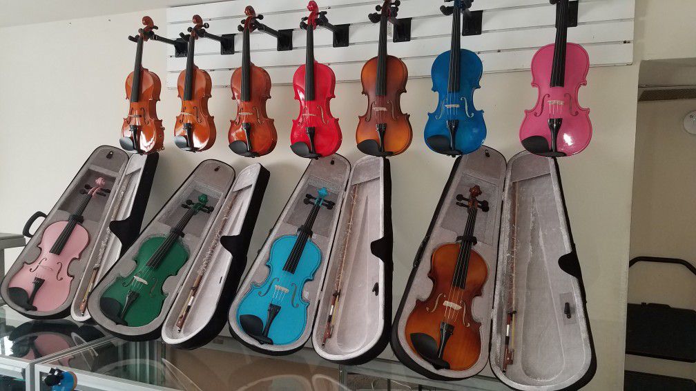 Violas y violines