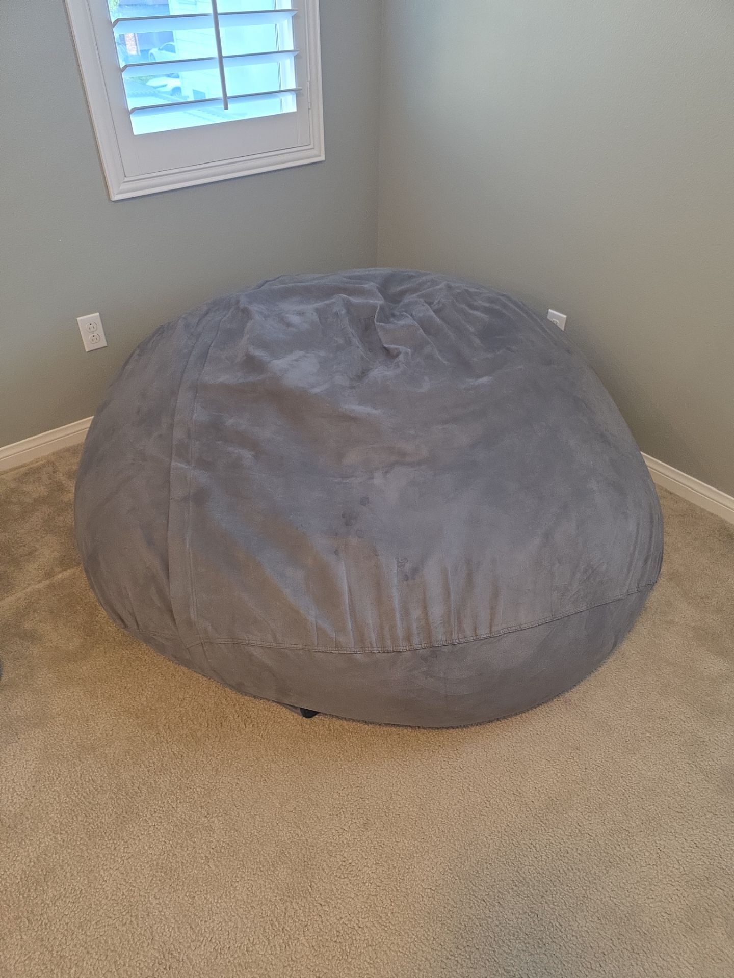 Bean bag chair (memory foam)
