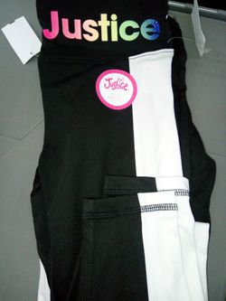 Justice Sports Blk/White