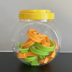 Wilton Numbers Plastic Cookie Cutter Jar Set 12 Piece