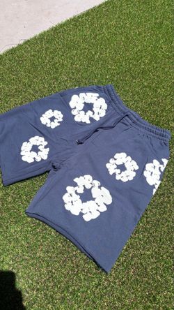 Denim tear shorts