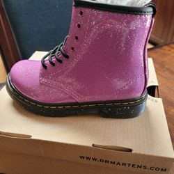 Brand New Dr. Martens Glitter Boots, Child/toddler Size