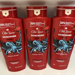 Old Spice body wash all for $15