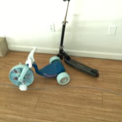 Scooter + bicycle