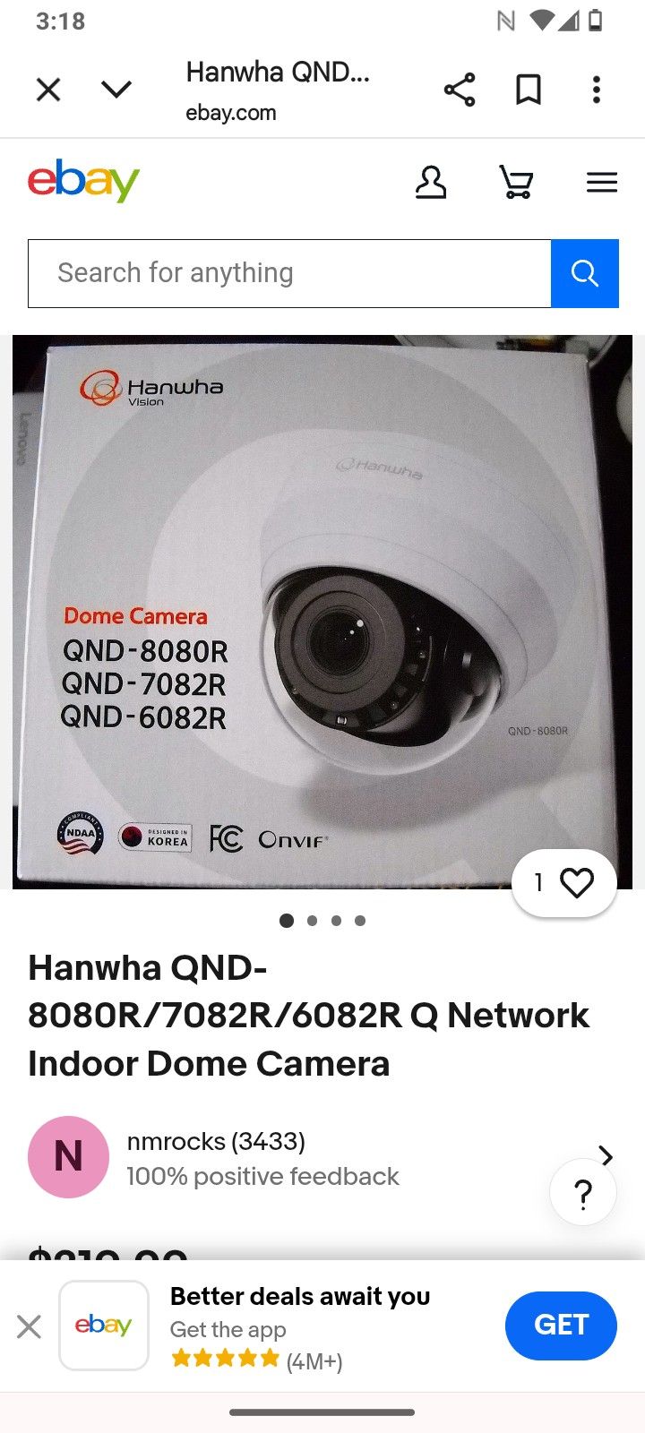 Camera Hanwha Vision