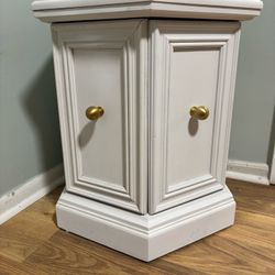Vintage Hexagon Cabinet / Nightstand – $75 OBO