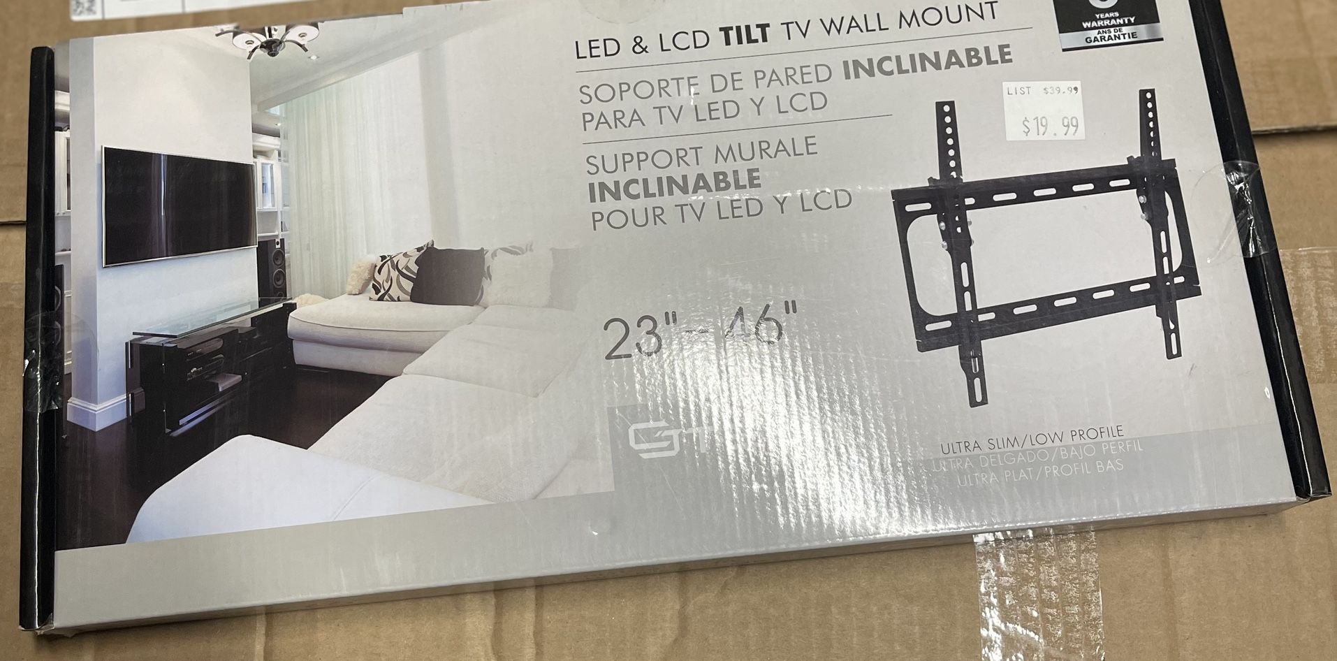 LED / LCD TV TILT WALL MOUNT