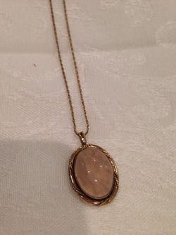 Vintage gold plated necklace