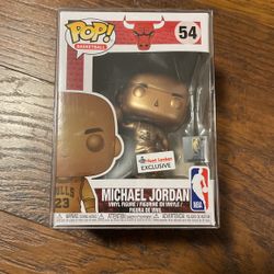 Michael Jordan Bronze Funko Pop Foot Locker Exclusive