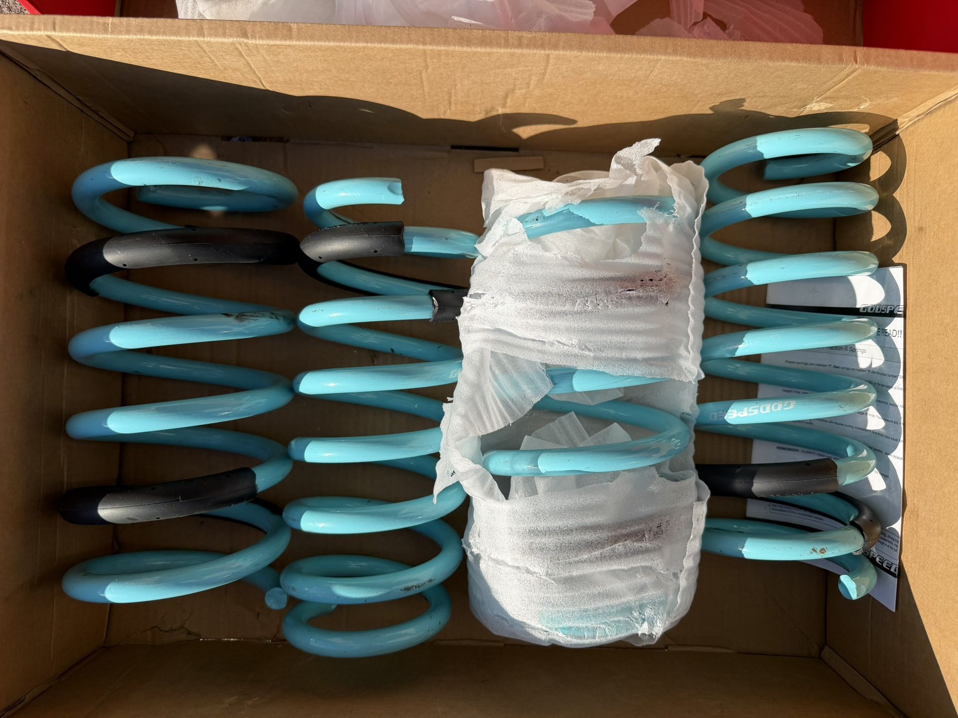 2007 2008 Infiniti G35x AWD Sedan Godspeed Lowering Spring - Part # LS-TS-II-0003B