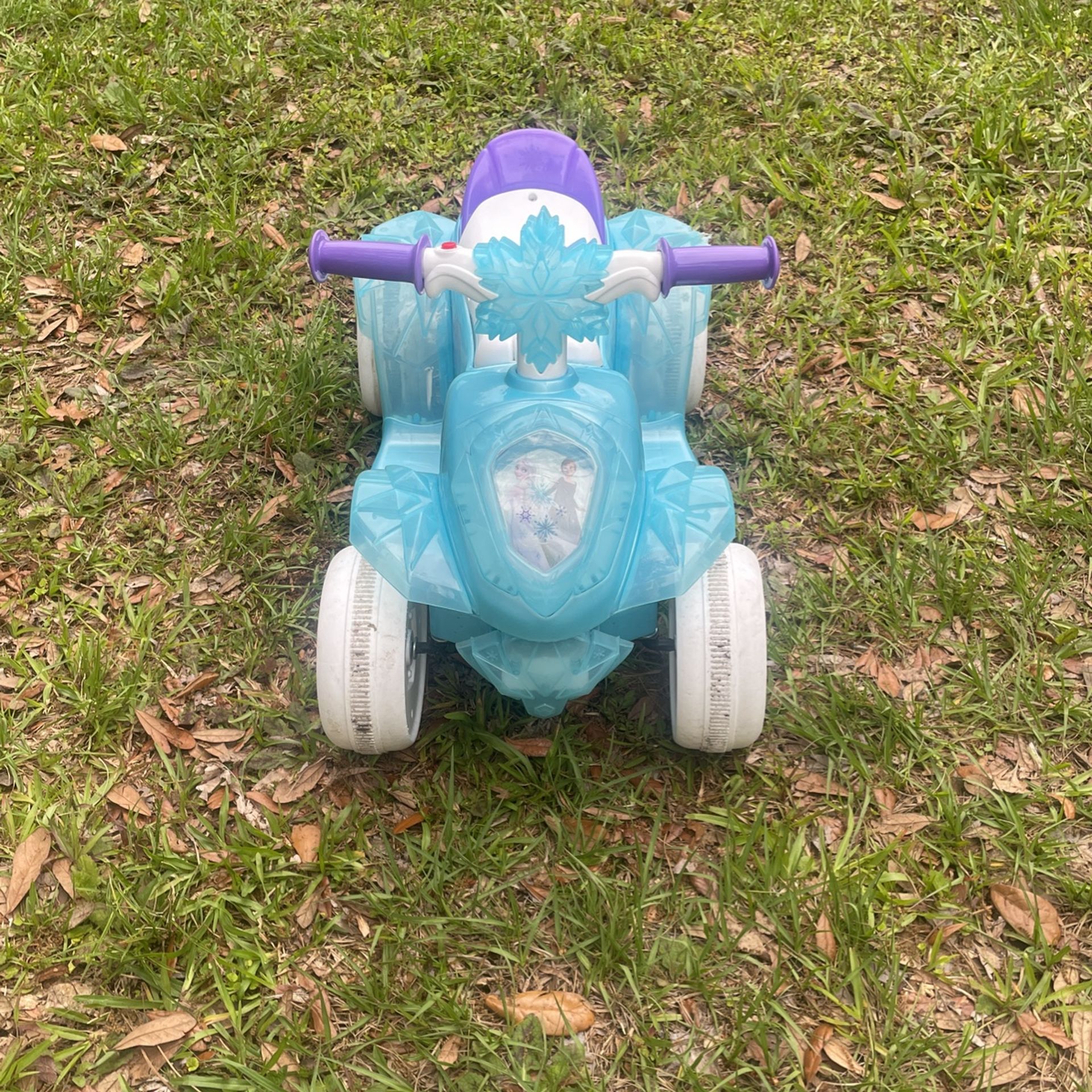 Frozen Toddlers Electric 4 Wheeler