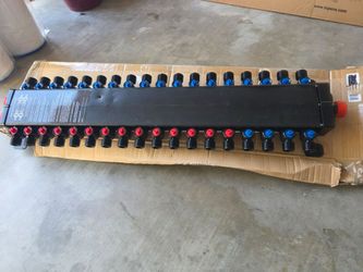 Mababloc 1/2  press 36 port manifold