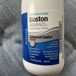 Contact Lens Gas Permeable Conditions and Cleaner