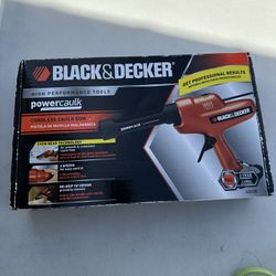 Black & Decker PowerCaulk Cordless Caulk Gun CG100 
