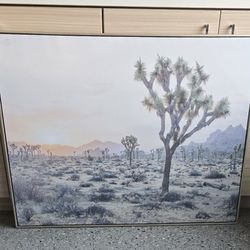 Desert Canvas Painting Framed. World Market