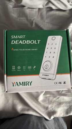 Smart Deadbolt Wireless, Finger Print Remote Card And WiFi.