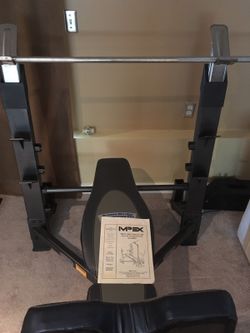 Impex Iron Grip Strength Weight Bench And Weights for Sale in