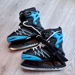 Child Adjustable Skate Boots Boy Age 4-8