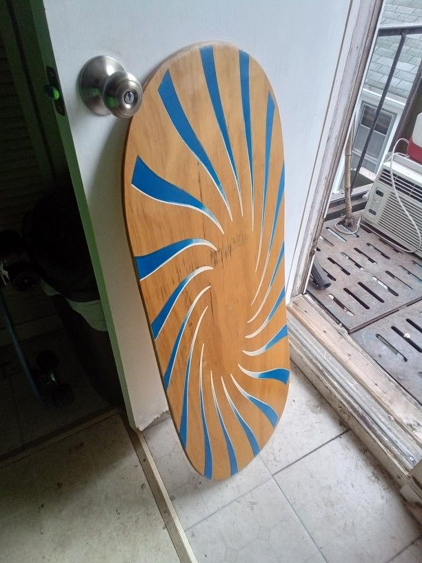 Wood skimboard / surfboard
