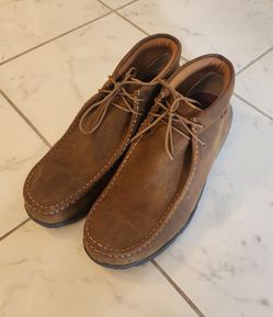 Twisted X Men's Work Steel Toe Chukka Driving Moc Size 12 Mens