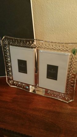 Never Used Waterford Lismore Double Frame