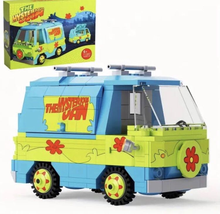 Brand new Scooby doo 320pcs Mysterious Truck Toy Car Building Block Set