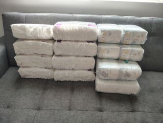 45$ for all size 2 ,1&, newborn pampers and first choice