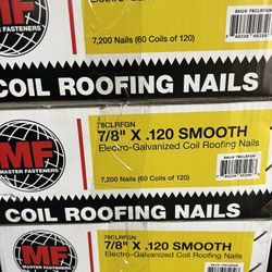 7/8” Coil Roofing Nails