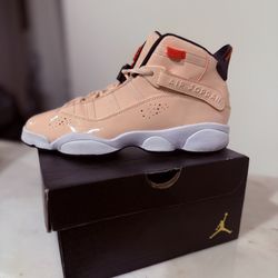 Jordan 6 Rings Atmosphere - Size 7y